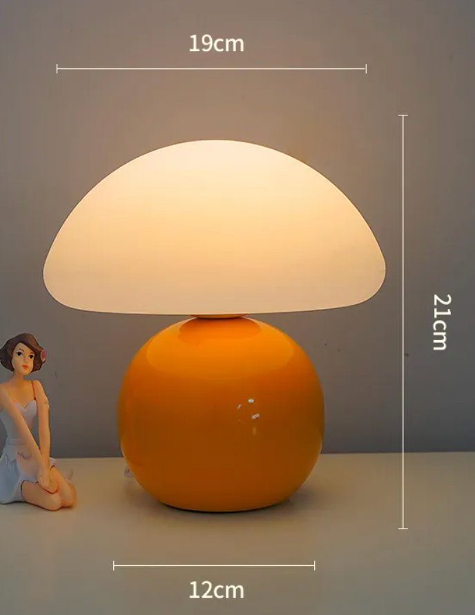 Lampe de table champignon NÉLIA
