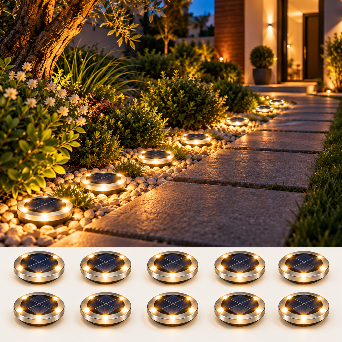 Mini spot solaire LED SOLIS