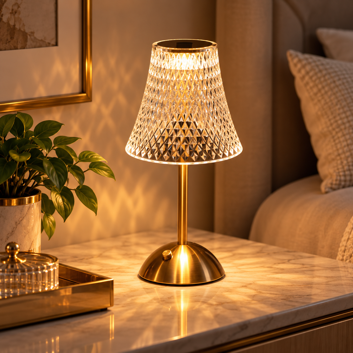 Lampe de table LED ALMA