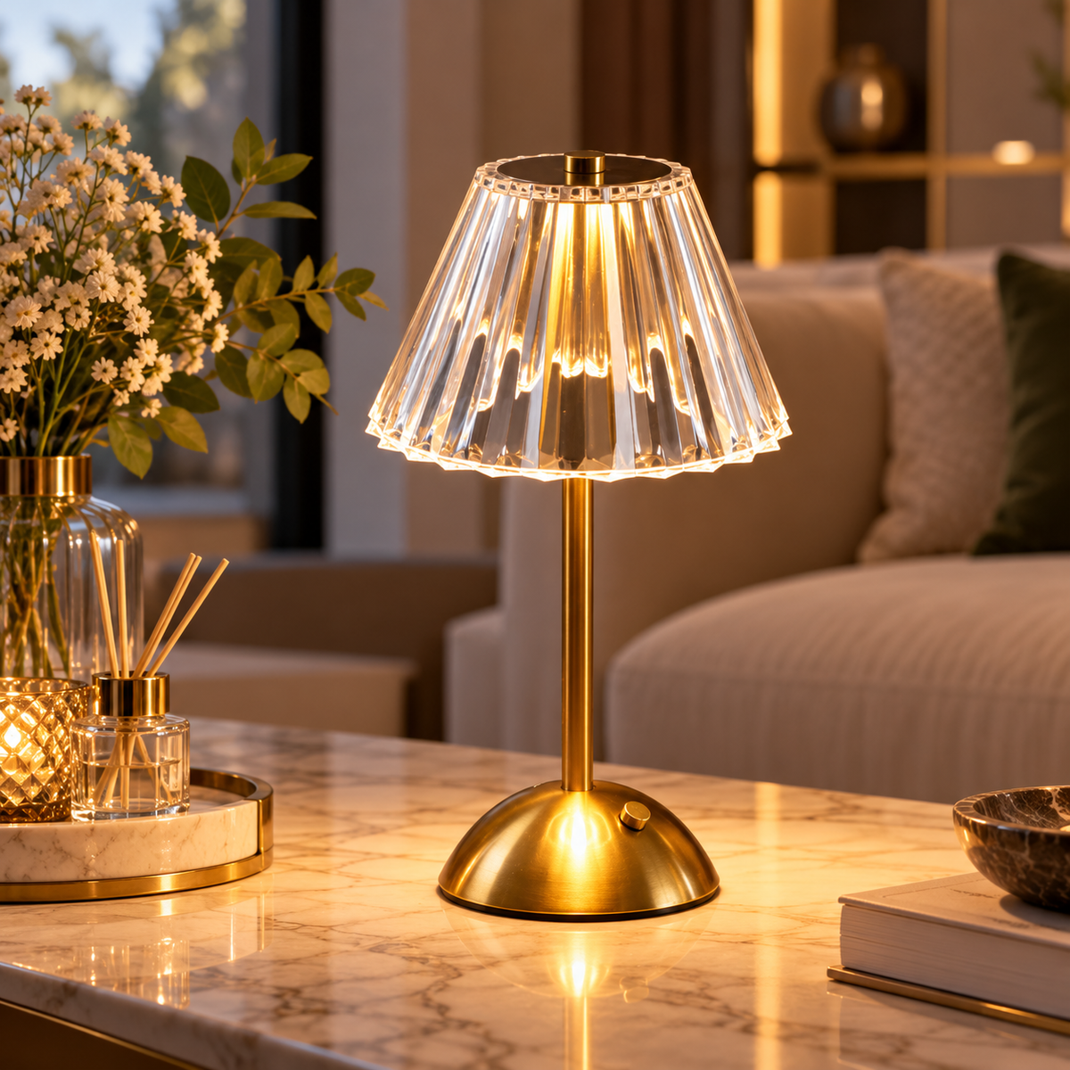 Lampe de table LED ALMA