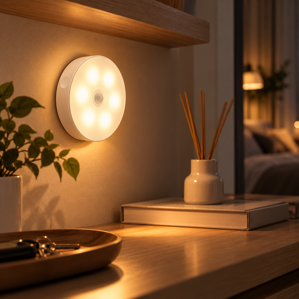 Veilleuse LED rechargeable SÉNIA