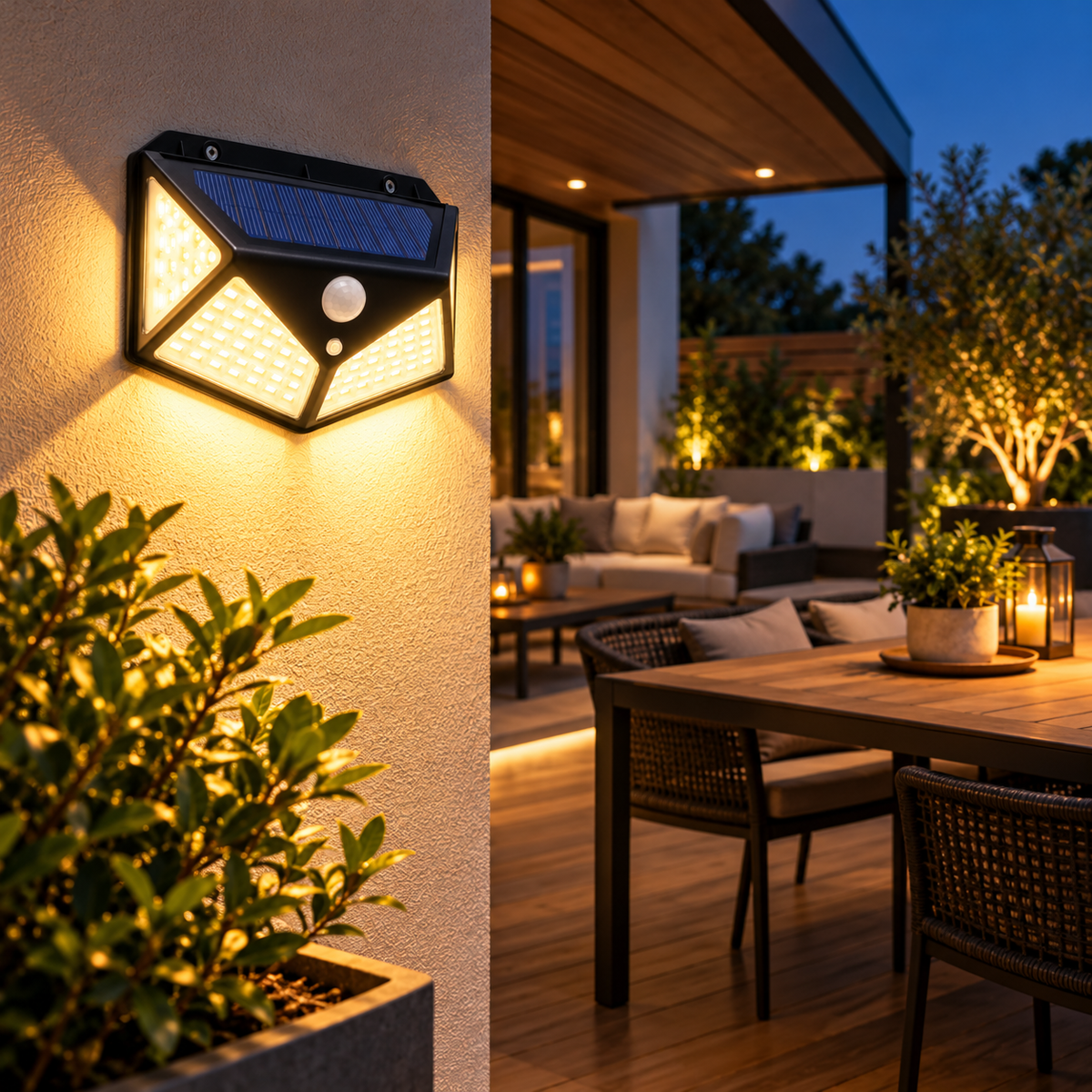 Applique solaire LED AURÉL